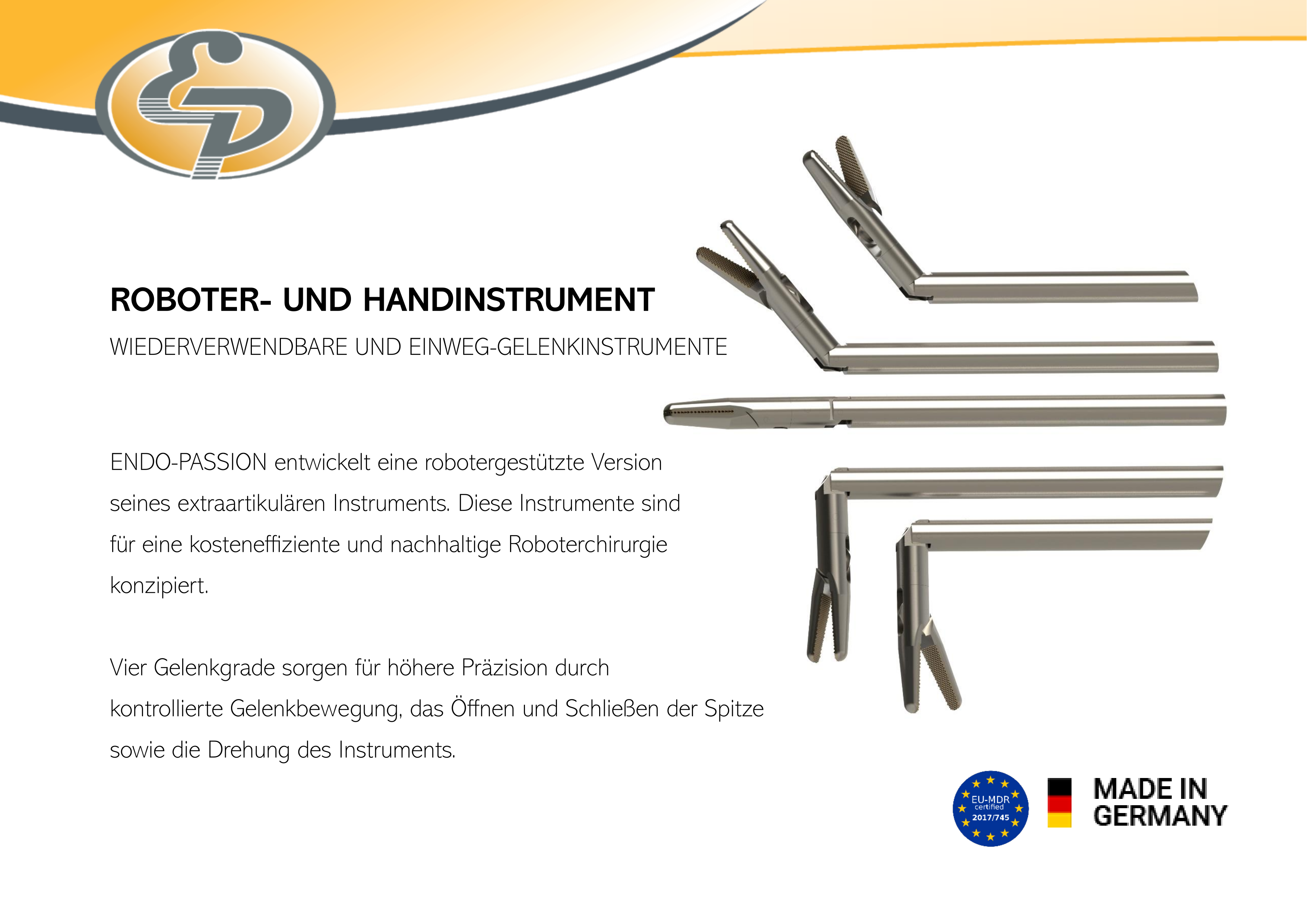 Robotic and Hand Instrument